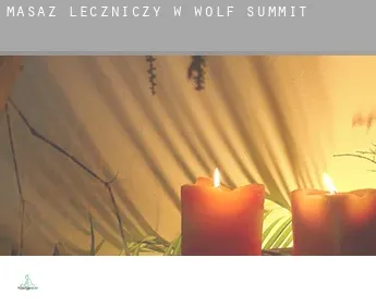 Masaż leczniczy w  Wolf Summit